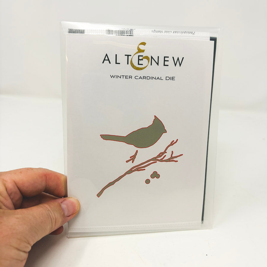Altenew Winter Cardinal Cutting Die and Stamp Set