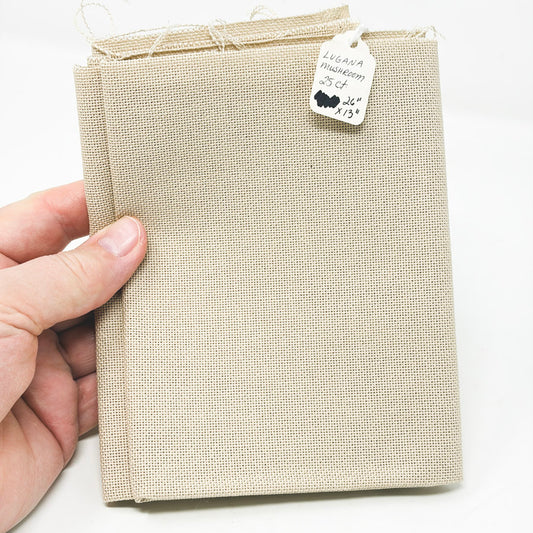 28 Count Lugana 13" x 26" Evenweave Fabric - Mushroom