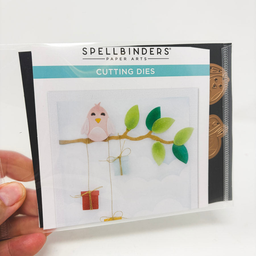 Spellbinders Sweet Bird on a Branch Cutting Die Set