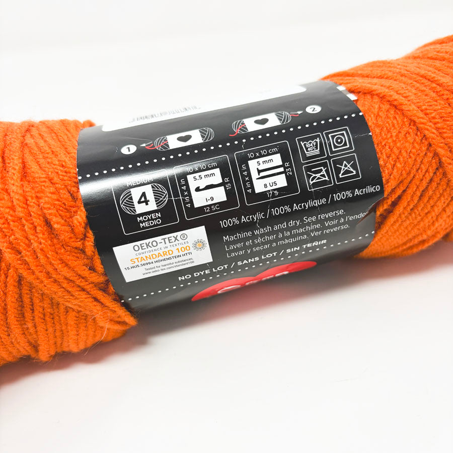 Carrot Red Heart Super Saver Yarn