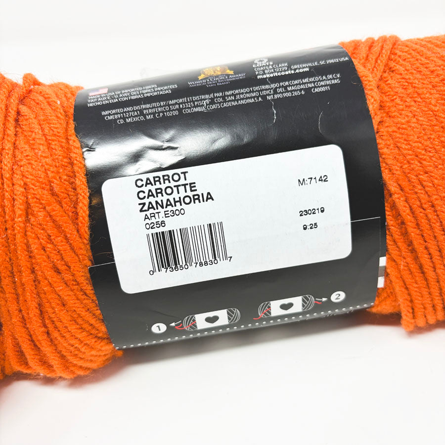 Carrot Red Heart Super Saver Yarn