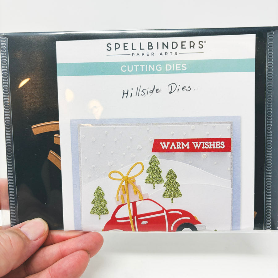 Spellbinders Color Block Scenic Scape (Hillside Dies) Cutting Die Set