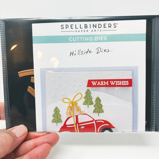 Spellbinders Color Block Scenic Scape (Hillside Dies) Cutting Die Set