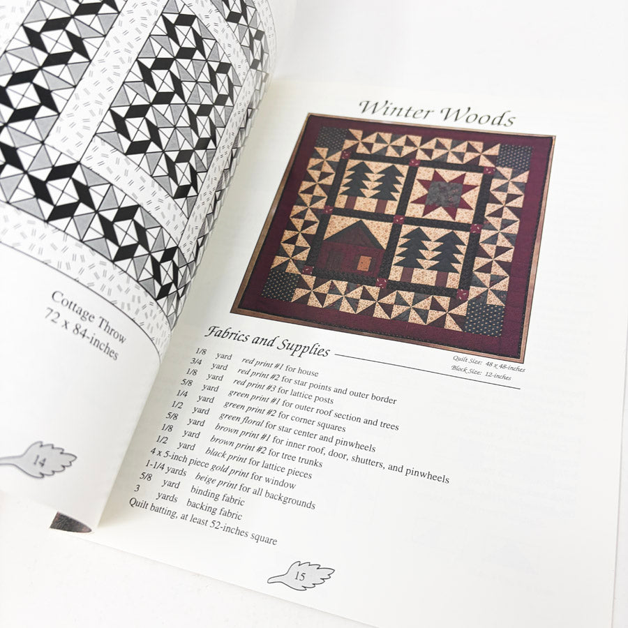 Thimbleberries Winter Cottage Pattern Book by Lynette Jensen