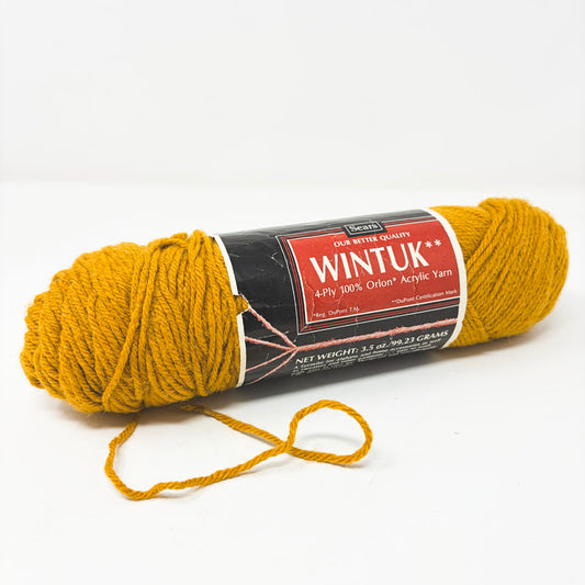 Old Gold Sears Wintuk Yarn