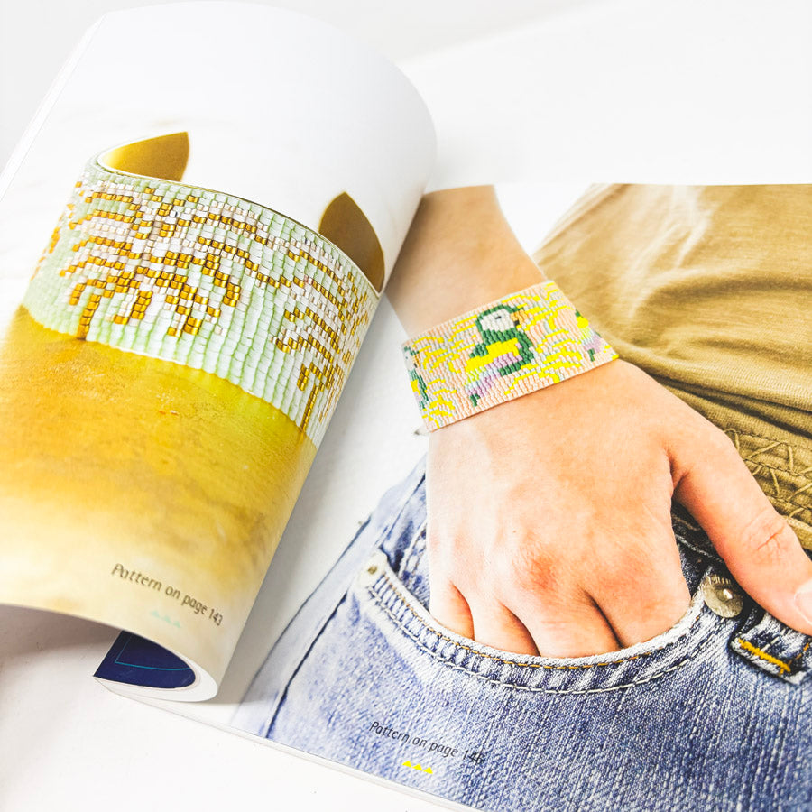 500 Bead Weaving Patterns for Bracelets Book by Emilie Ramon