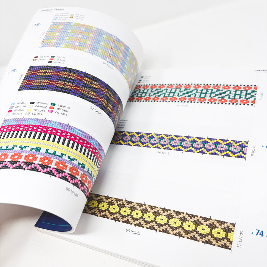 500 Bead Weaving Patterns for Bracelets Book by Emilie Ramon