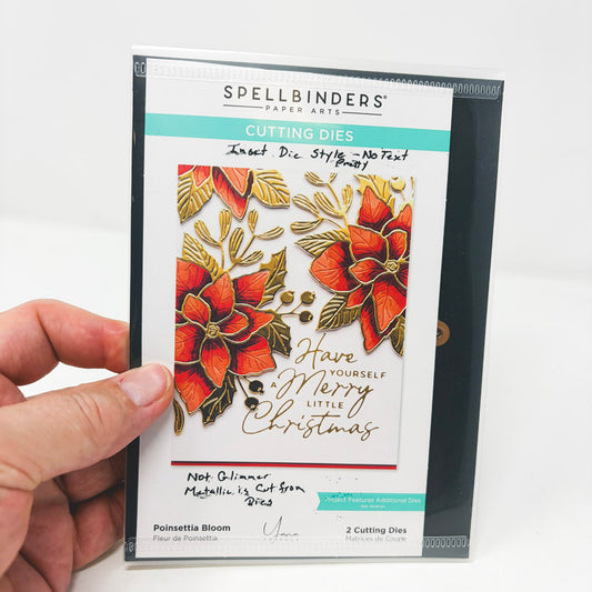 Spellbinders Poinsettia Bloom Cutting Die Set
