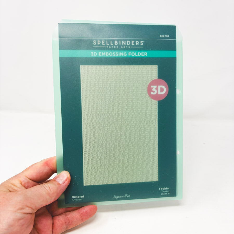 Spellbinders Dimpled 3D Embossing Folder