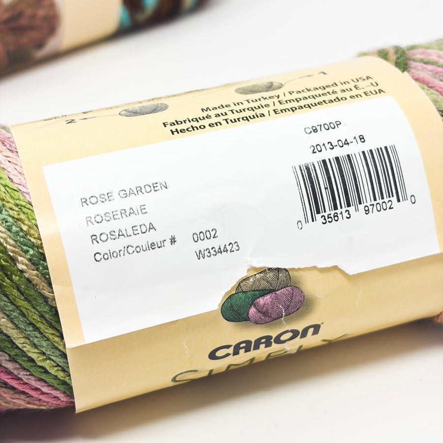 Caron Simply Soft Yarn - Colorways
