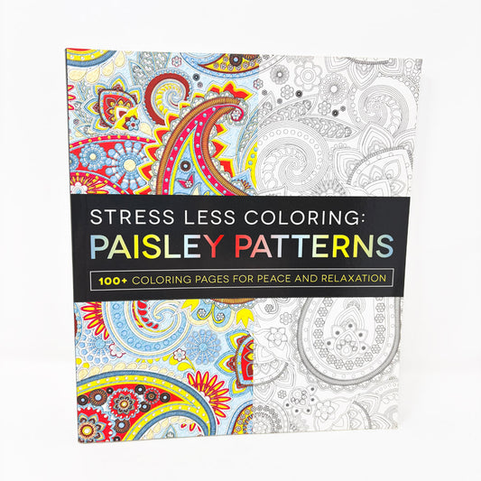 Stress Less Coloring: Paisley Patterns Book