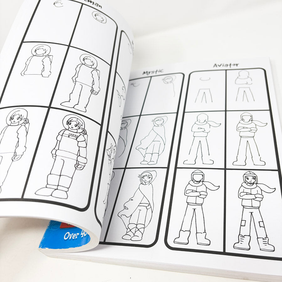 Step-By-Step How to Draw Book