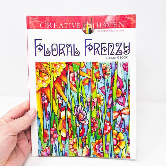 Floral Frenzy – Creative Haven Coloring Book
