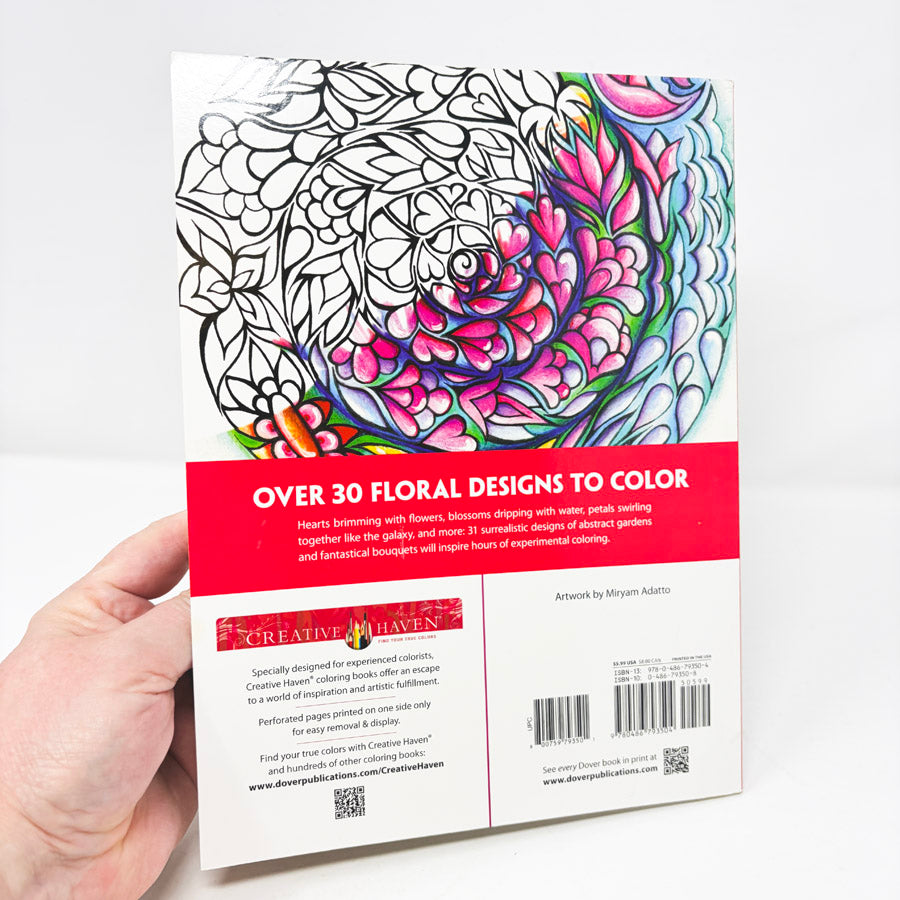 Floral Frenzy – Creative Haven Coloring Book