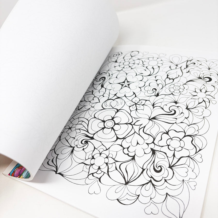 Floral Frenzy – Creative Haven Coloring Book