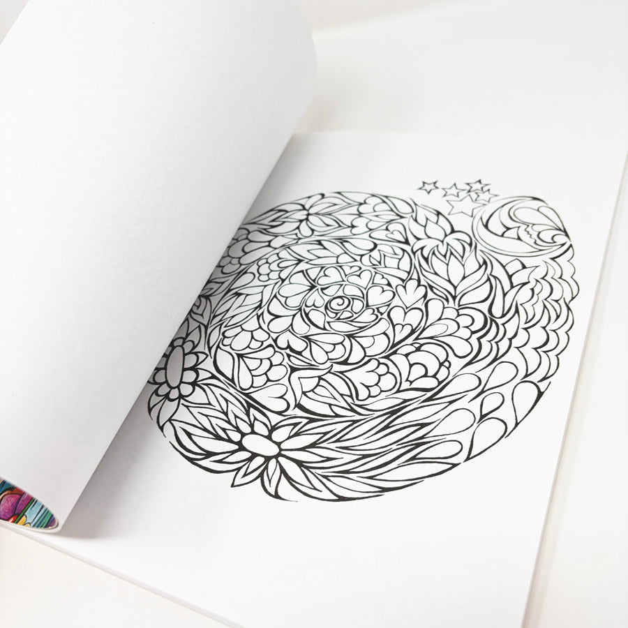 Floral Frenzy – Creative Haven Coloring Book