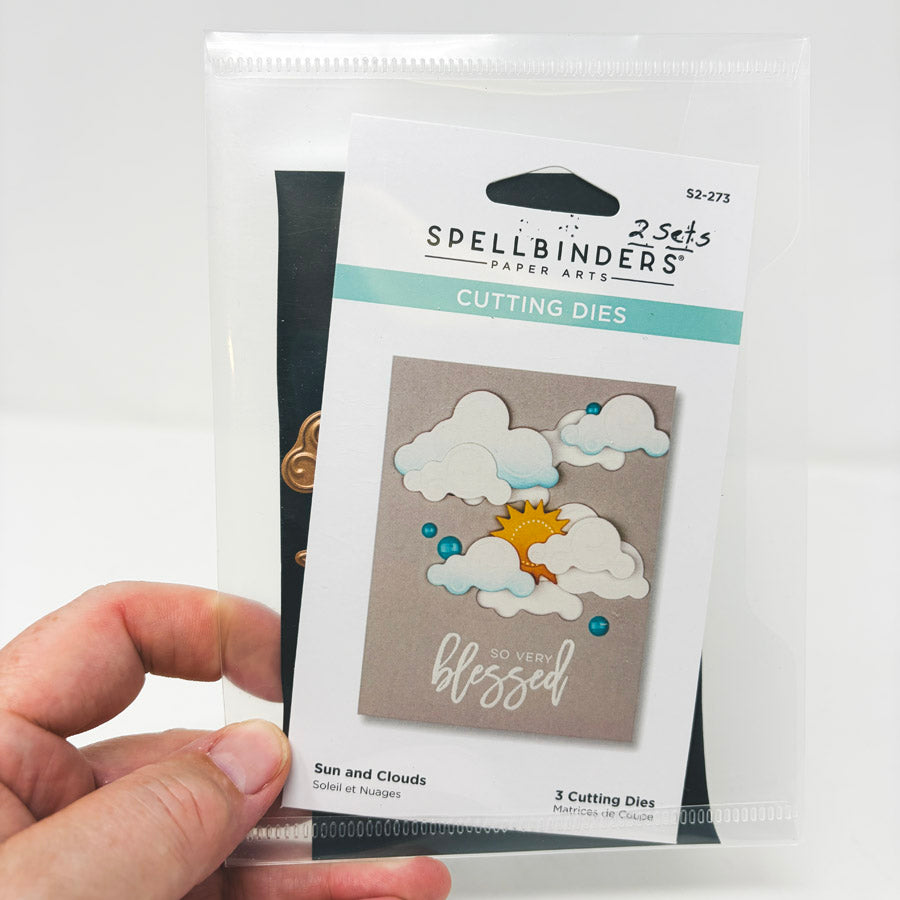 Spellbinders Sun and Clouds Cutting Die Double Set (2)