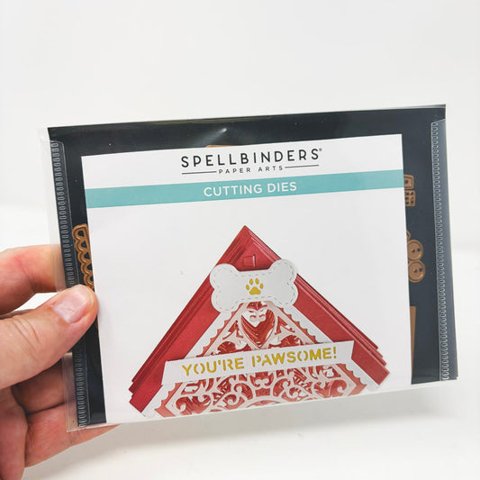 Spellbinders 3D Vignette Pet House Cutting Die Set
