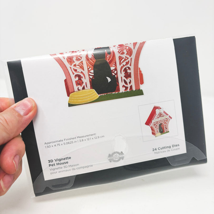 Spellbinders 3D Vignette Pet House Cutting Die Set