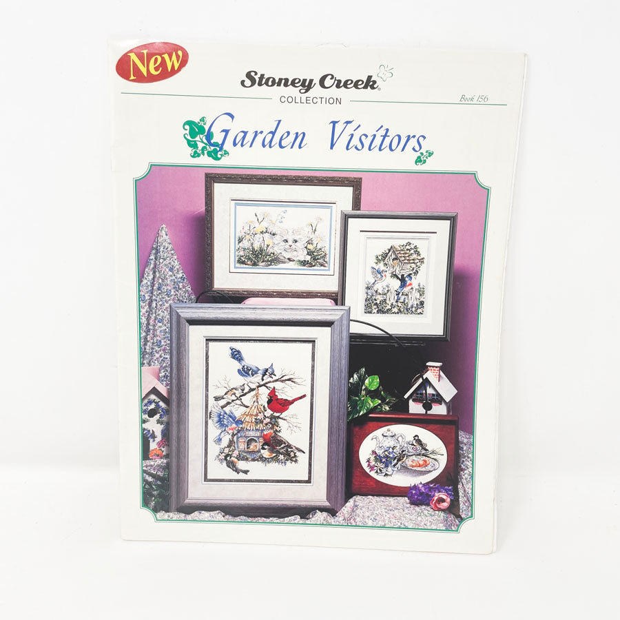 Garden Visitors Counted Cross Stitch Patterns