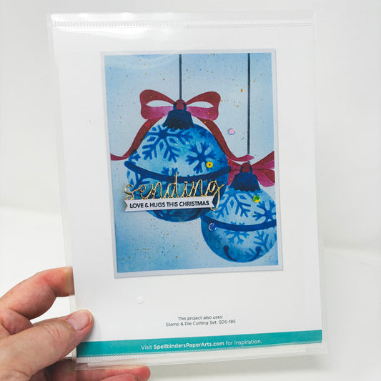 Spellbinders Snowflake Ornaments Stencils