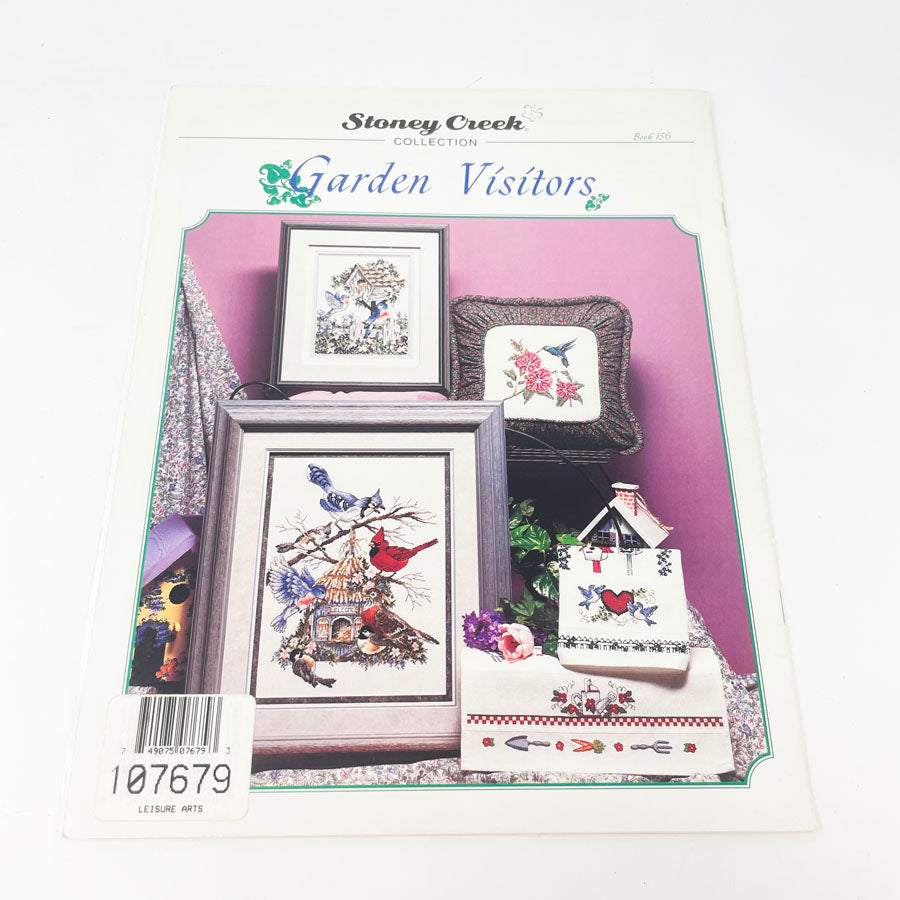 Garden Visitors Counted Cross Stitch Patterns