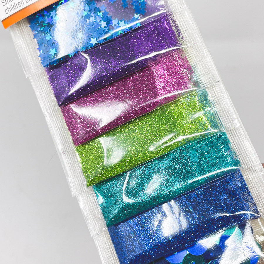 Creatology Glitter And Spangles Variety Craft Pack 11 Packets