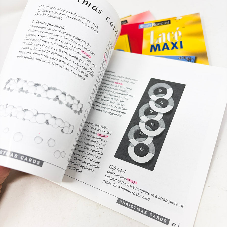 Craft Special "Lacé" Card Making Idea Books by Gerda Perik