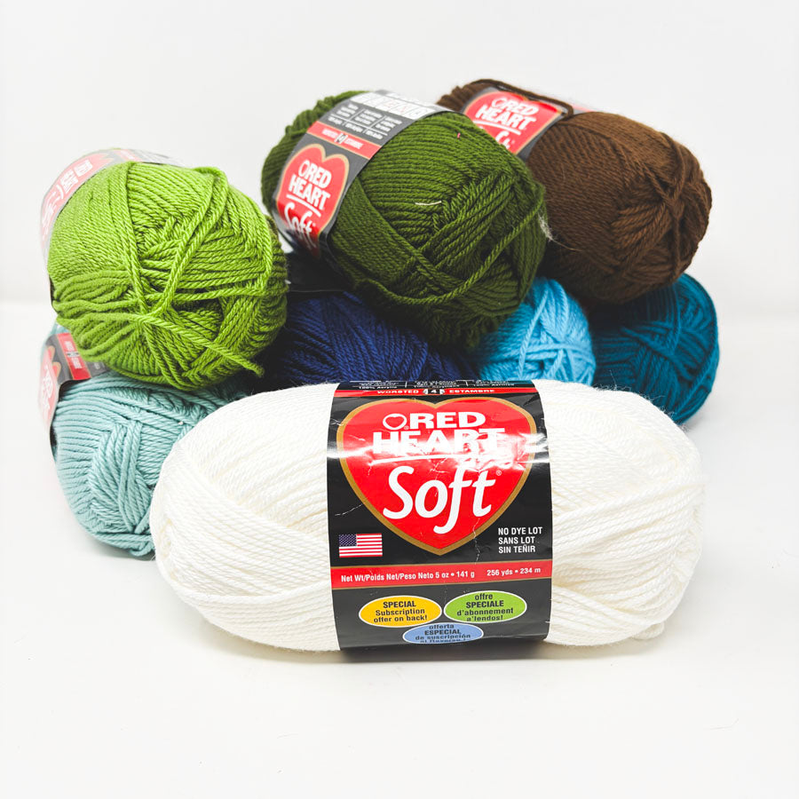 Red Heart Soft Yarn - Pick a Color