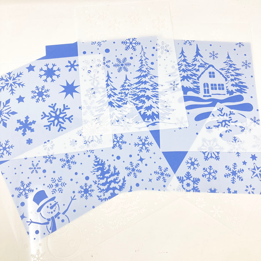 Bundle of Winter/Holiday Stencils