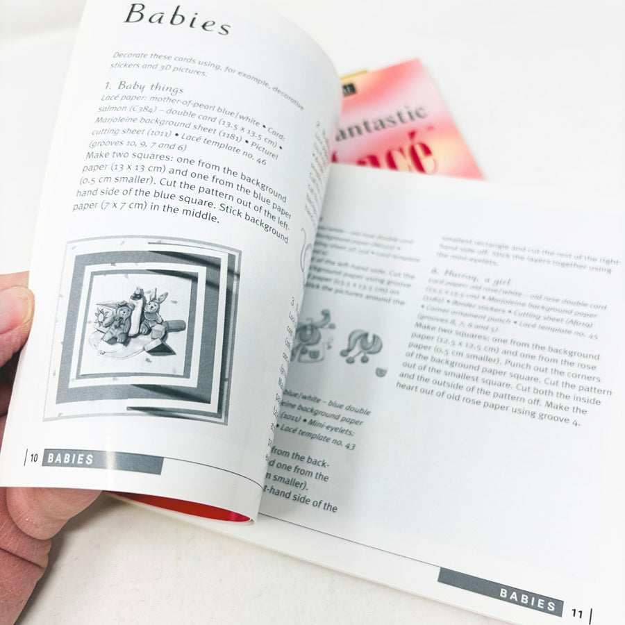 Craft Special "Lacé" Card Making Idea Books by Gerda Perik