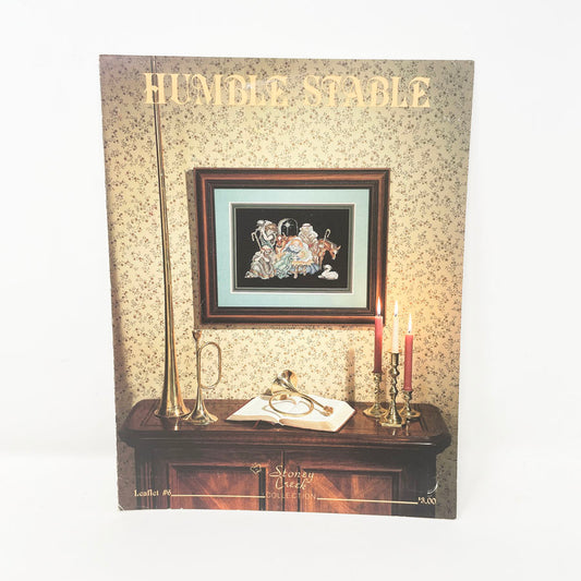 Humble Stable Counted Cross Stitch Pattern