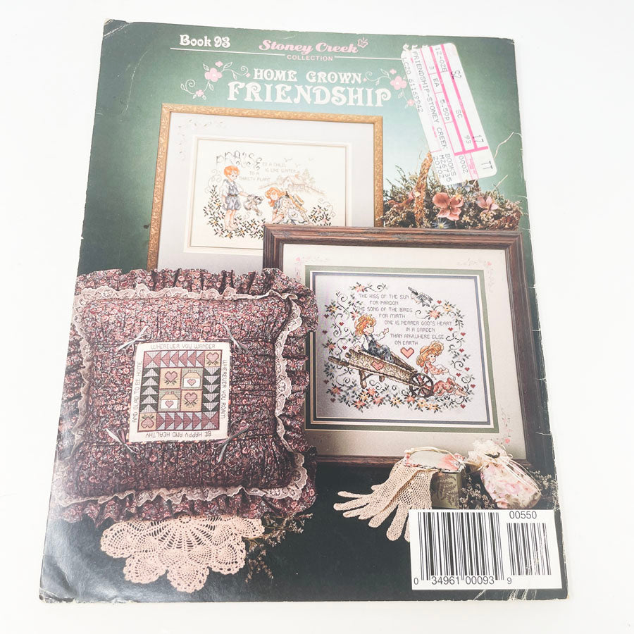 Home Grown Friendship Counted Cross Stitch Patterns