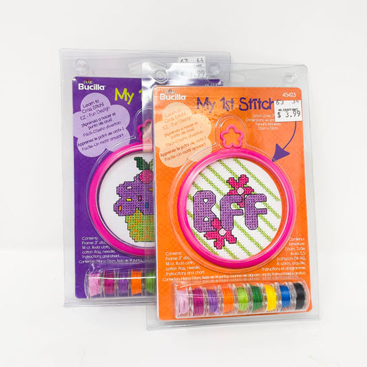 Bucilla My First Stitch Kits