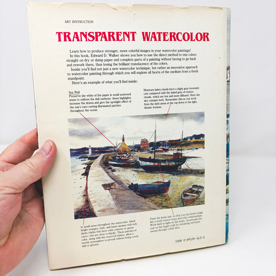 Transparent Watercolor Book by Edward D. Walker