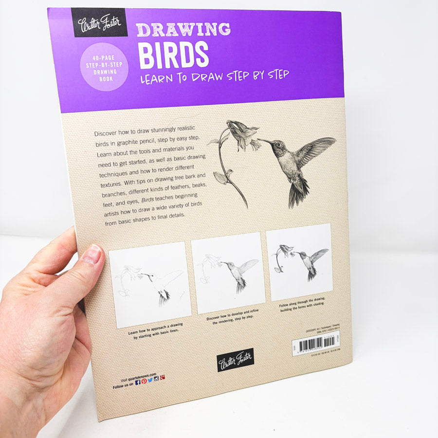 Walter Foster Drawing Birds Booklet