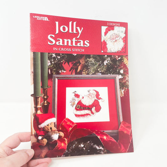 Jolly Santas Counted Cross Stitch Patterns