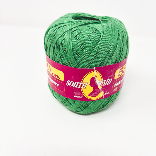 Southmaid Green Crochet Thread