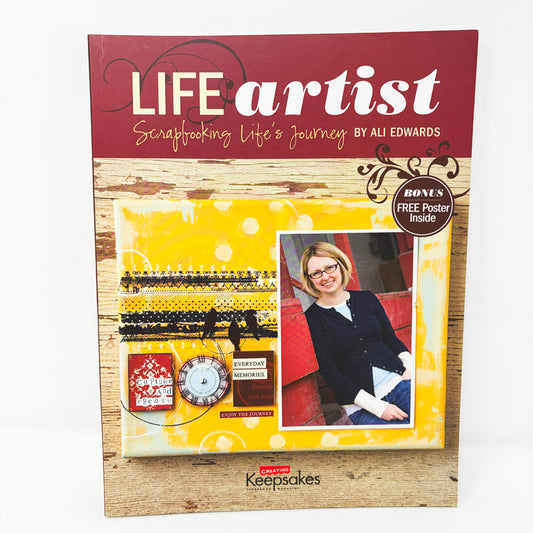 Life Artist Scrapbooking Life's Journey Book by Ali Edwards