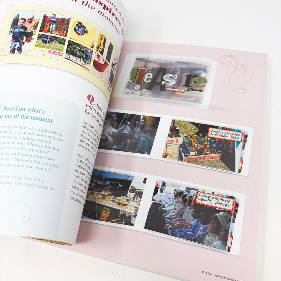 Life Artist Scrapbooking Life's Journey Book by Ali Edwards