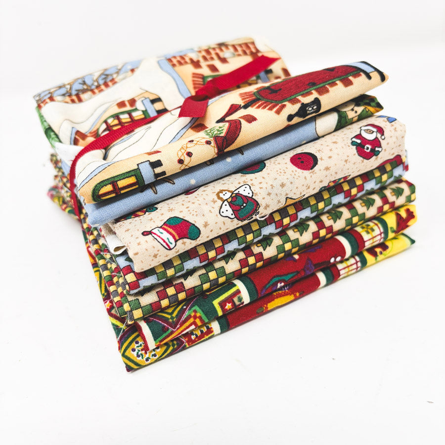 Debbie Mumm & Friend Holiday Fabric Remnants Bundle