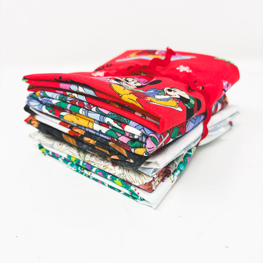 Novelty Prints Holiday Fabric Remnants Bundle