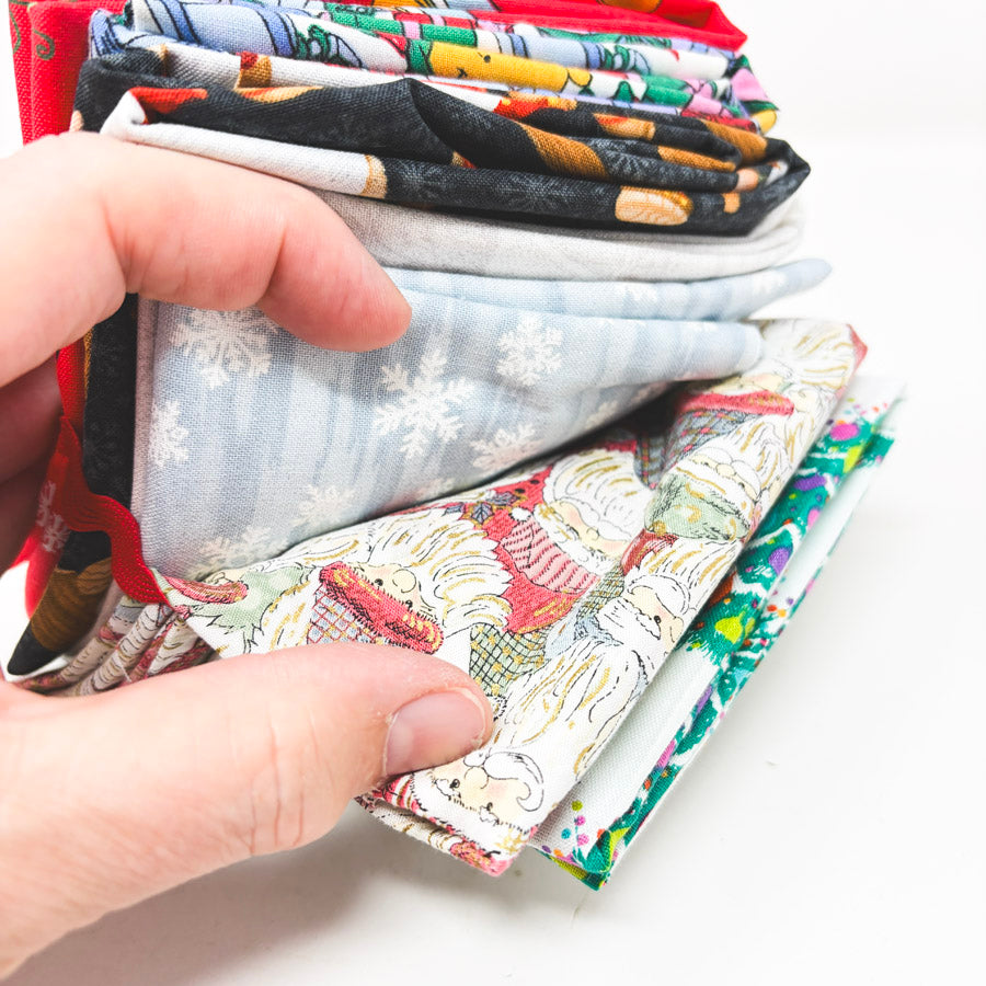 Novelty Prints Holiday Fabric Remnants Bundle