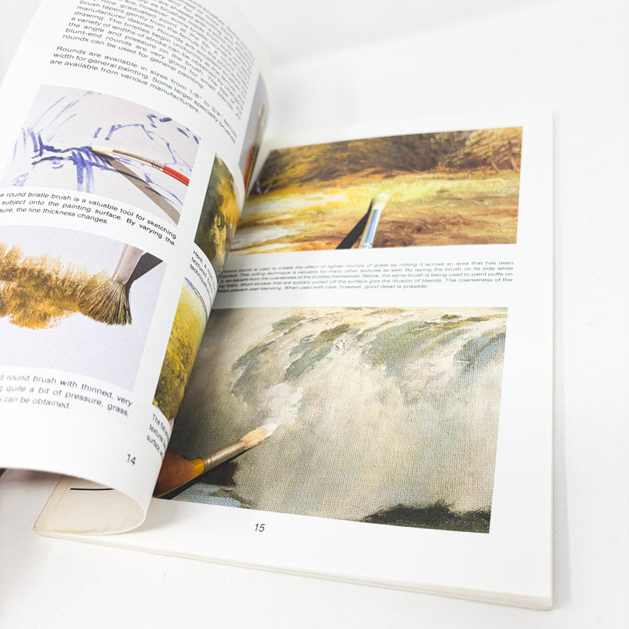 Walter Foster Oil Painting Materials and Their Uses Booklet