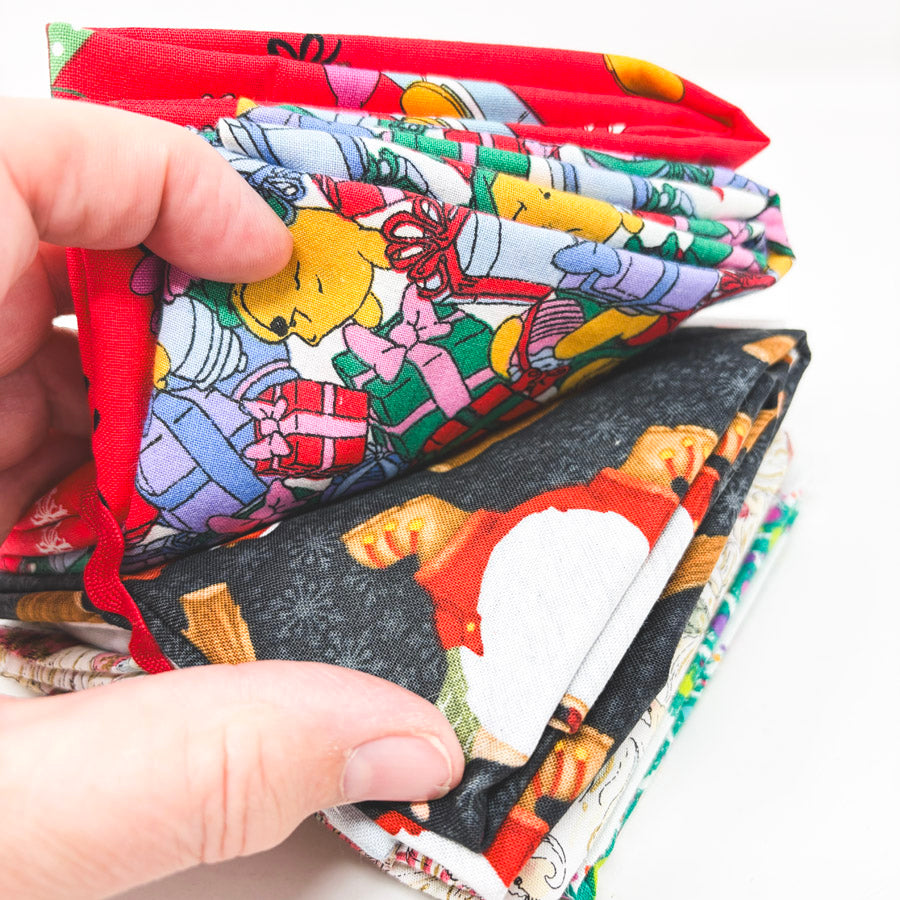 Novelty Prints Holiday Fabric Remnants Bundle