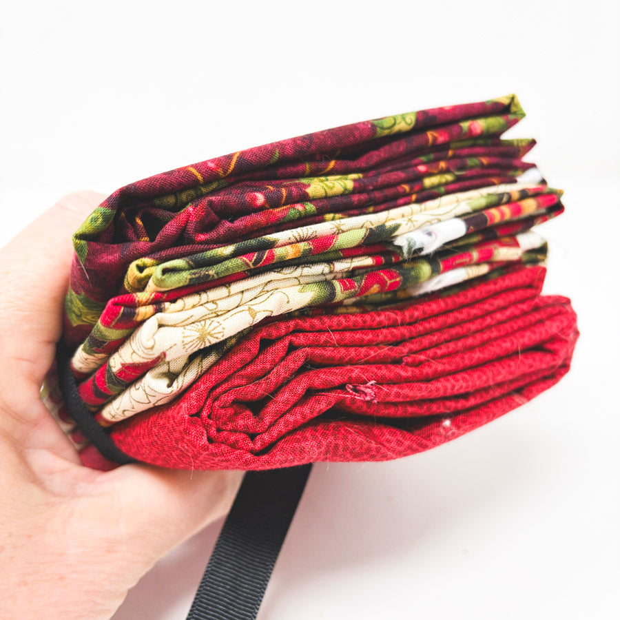 Holly Jolly Holiday Fabric Remnants Bundle