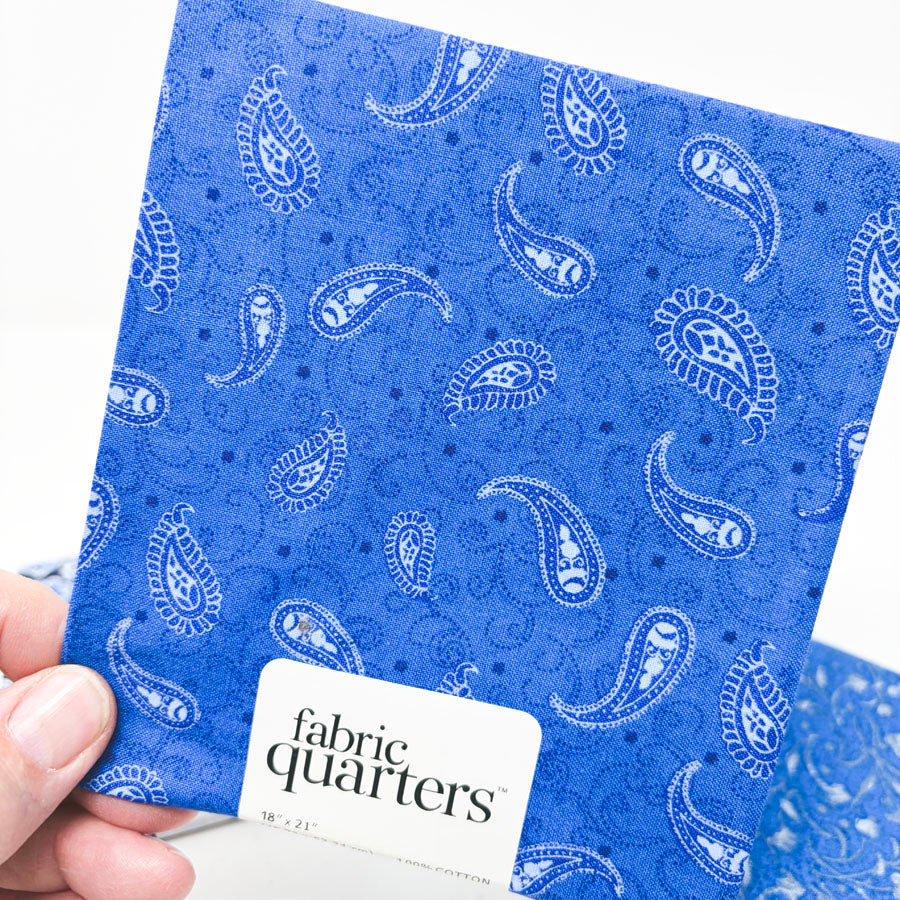 Dark Blue Cotton Quarter Flats - Pick a Design