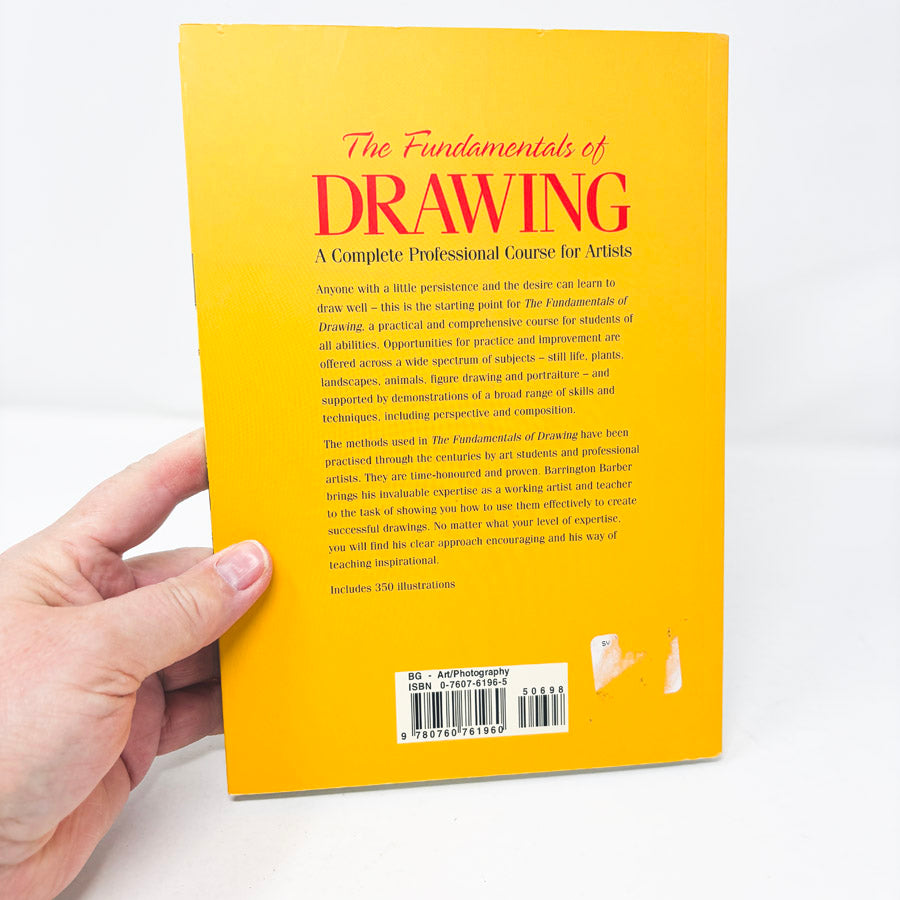 The Fundamentals of Drawing Book by Barrington Barber
