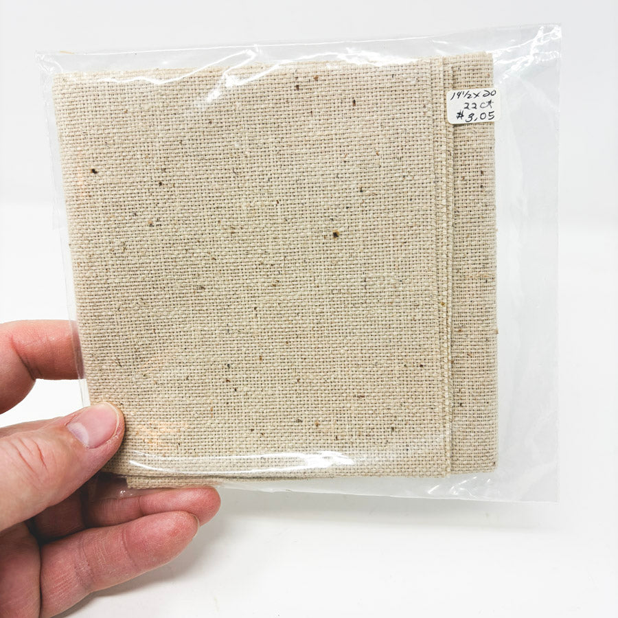 22 Count 14.5" x 20" Evenweave Fabric - Natural