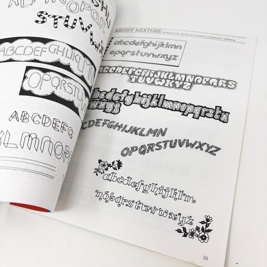 The Lettering Book of Alphabets Book by Noelene Morris